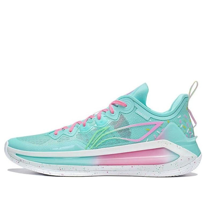 Li-Ning LiRen 3 V2 Low 'Green Pink Gradient' ABAT057-6 - 1