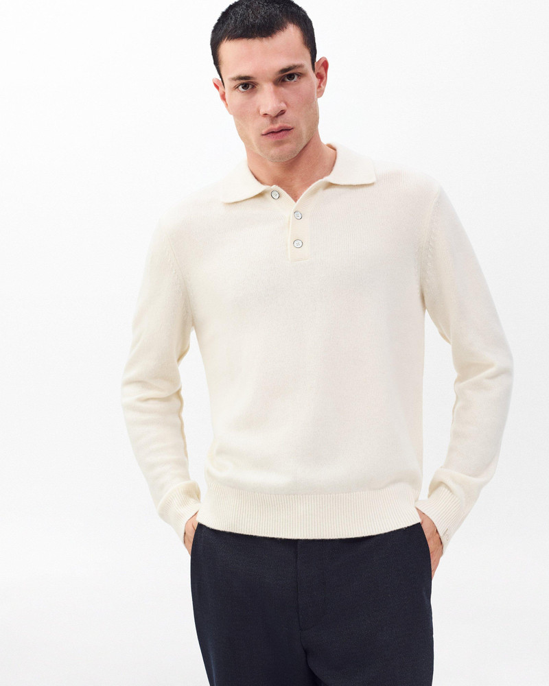 Declan Cashmere Polo Sweater 2