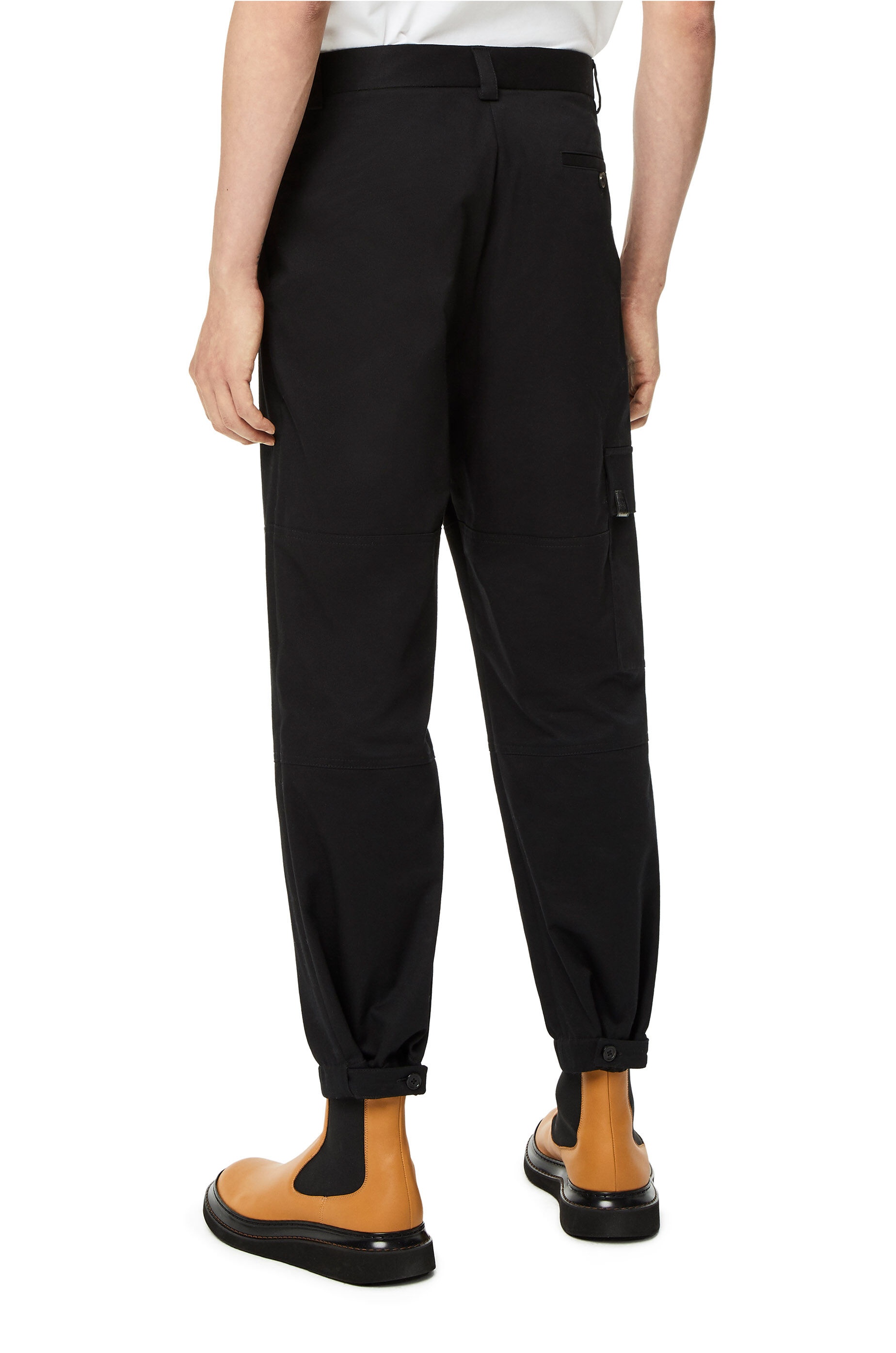 Cargo trousers in cotton - 4