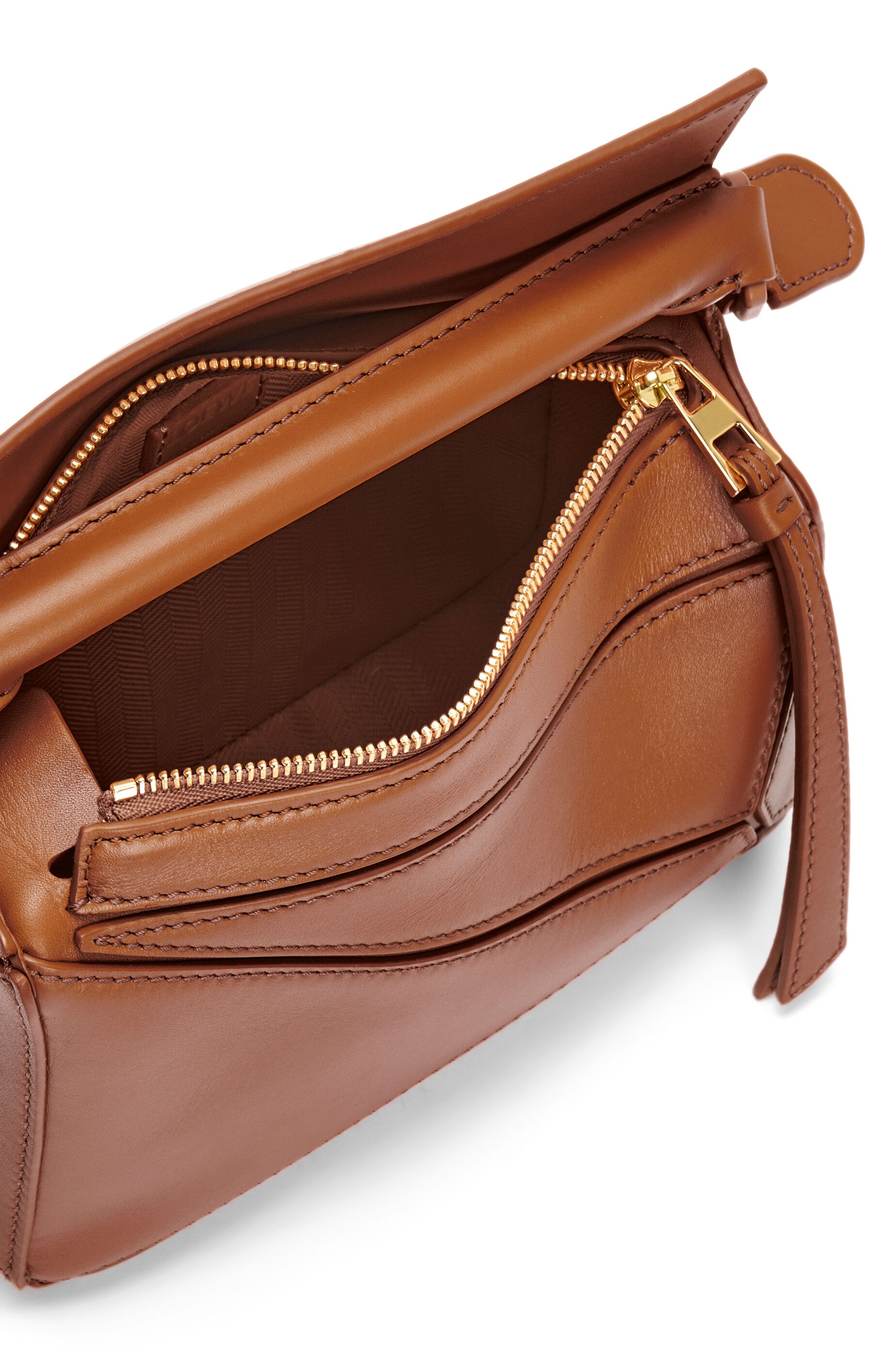 Mini Puzzle bag in satin calfskin - 7