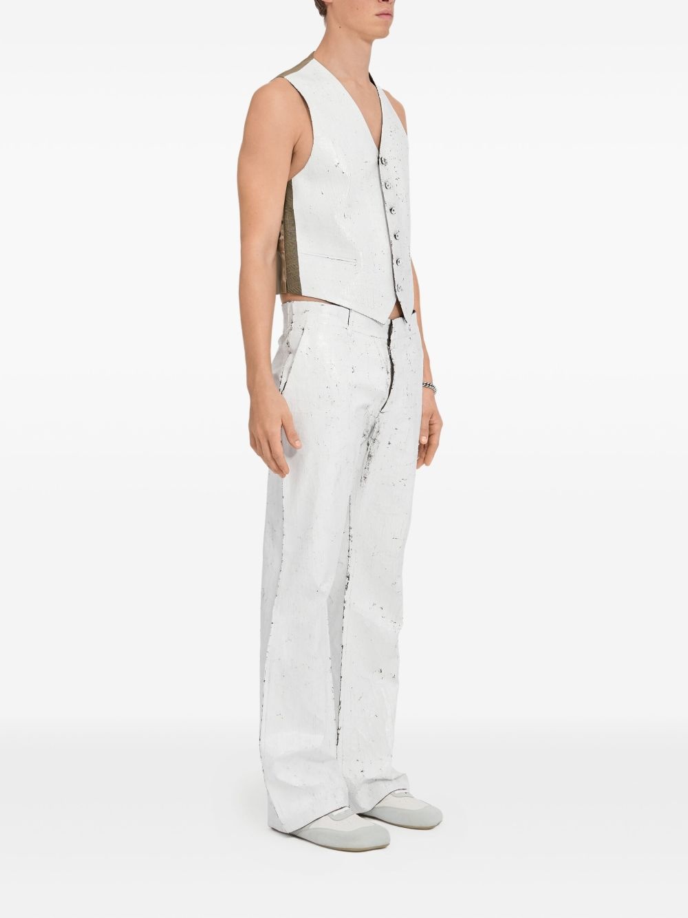 button-up waistcoat - 3
