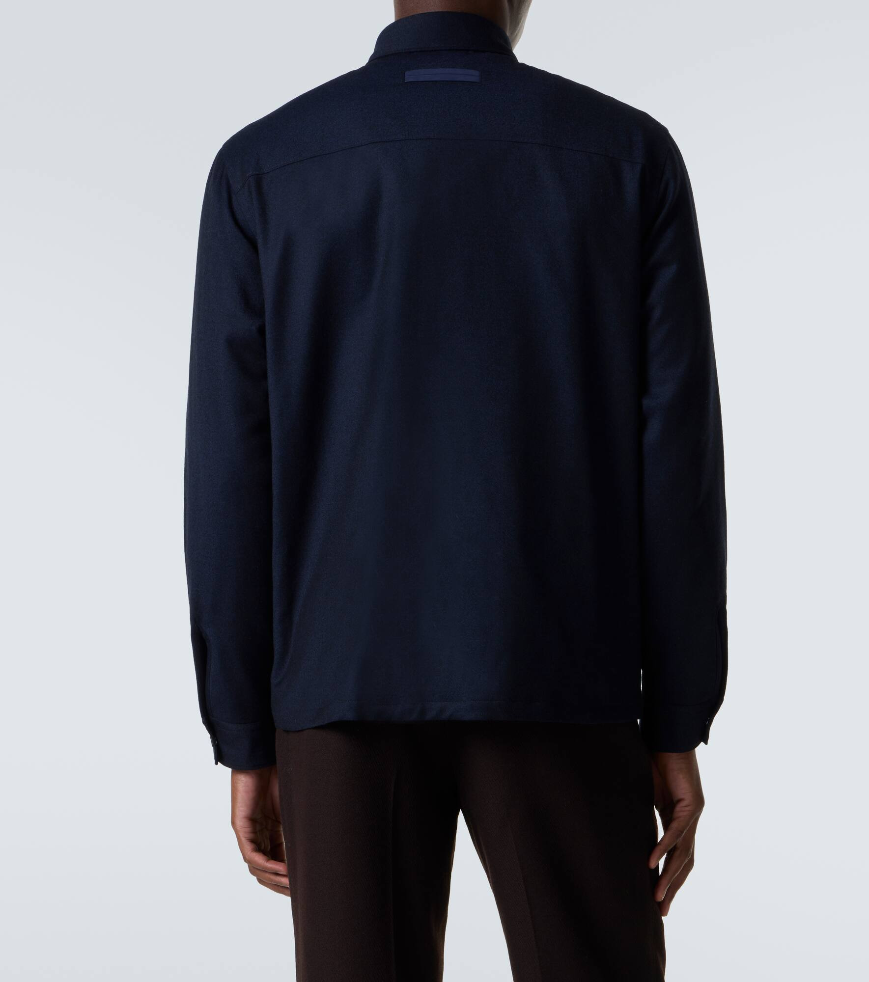 Wool overshirt - 4