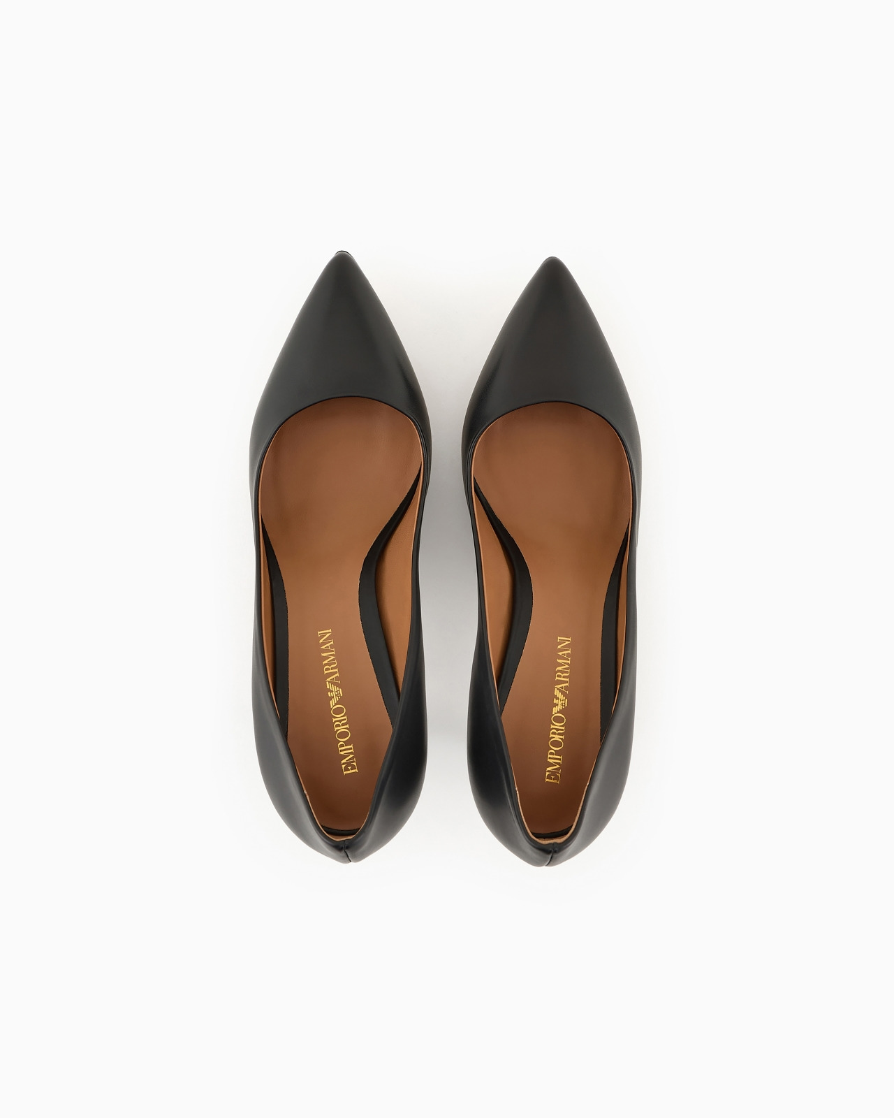 Leather pumps with stiletto heel - 3