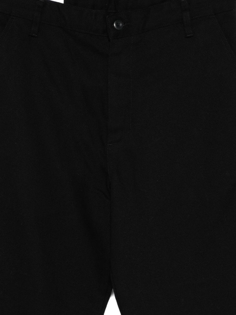buttoned cotton trousers 3