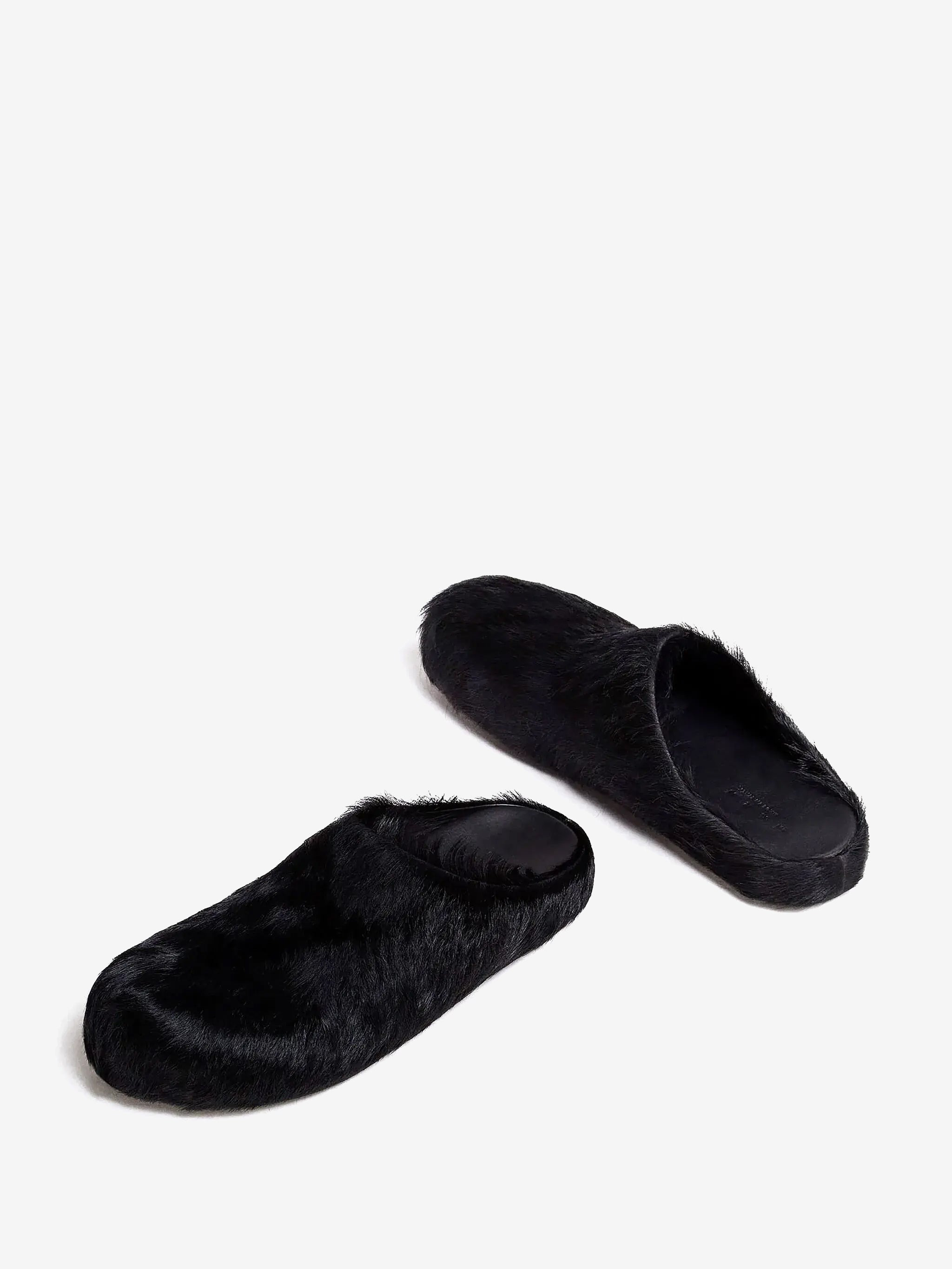 MARNI - Men Long Hair Calf Skin Fussbett Sabot - 5