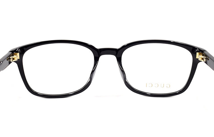 (WMNS) Gucci Elegant Series Minimalistic Business travel Version Optical Glasses Black GG0867OA-001 - 4