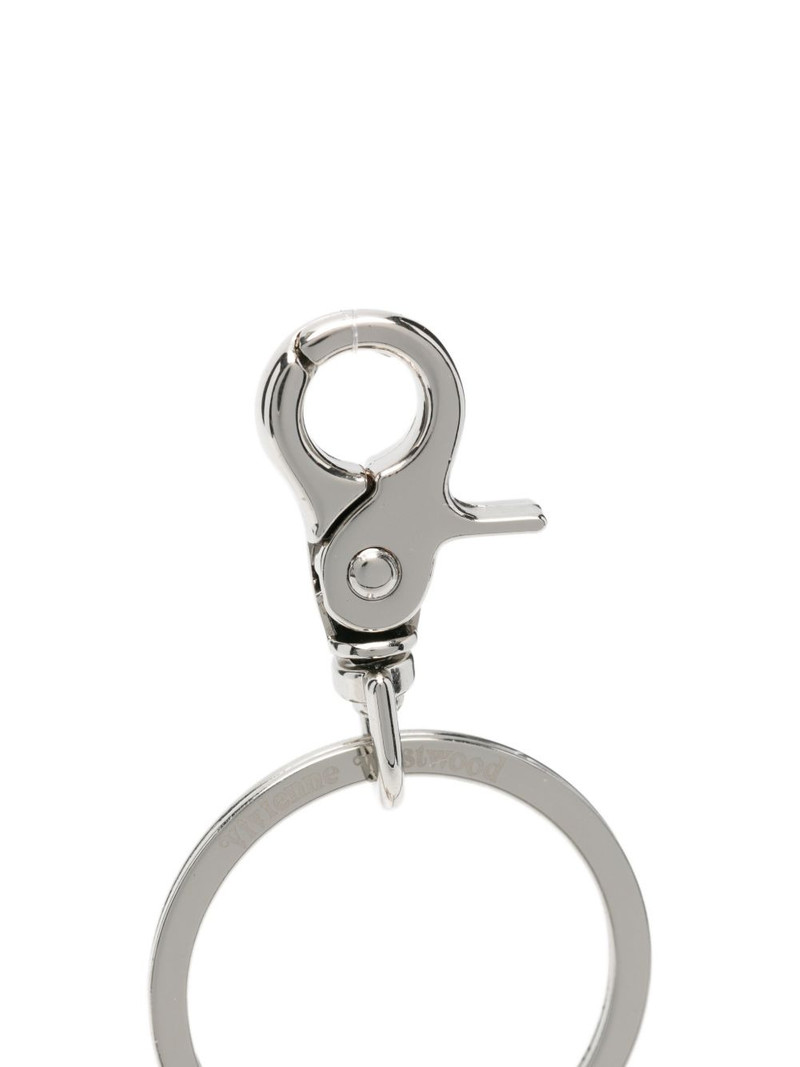 I Love Orb tartan keyring 3