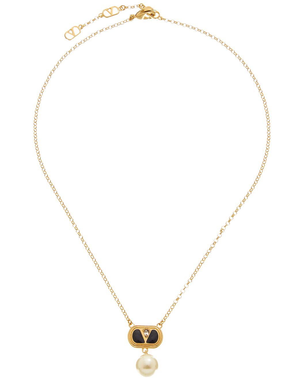 Valentino Ovalette Swarovski Necklace - 2