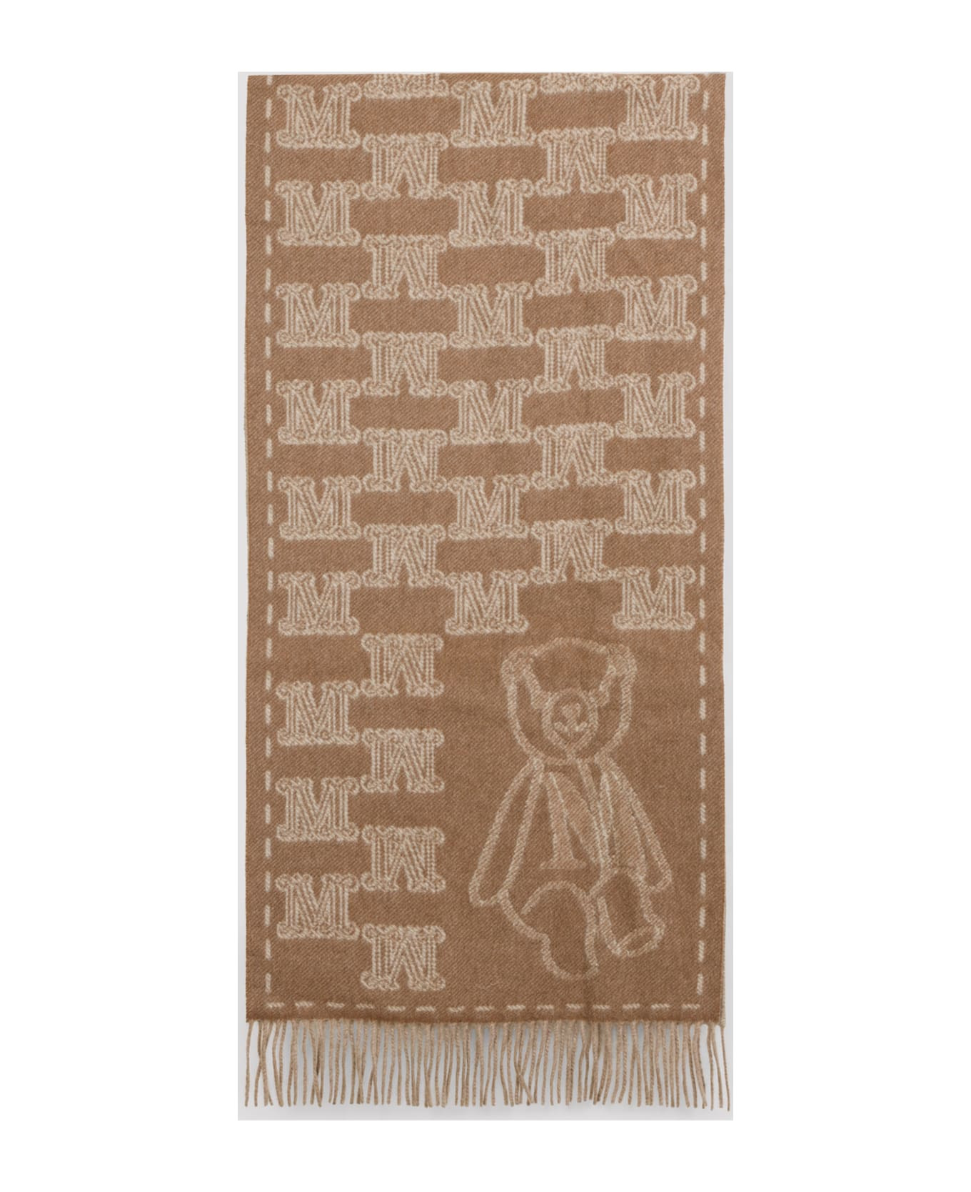 Wsteddycamel Logo Teddy Scarf - 3