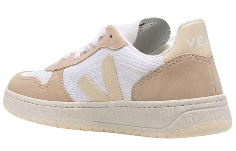 Veja V-10 Alveomesh Lace-Up 'White Butter Sable' VX0102803 3