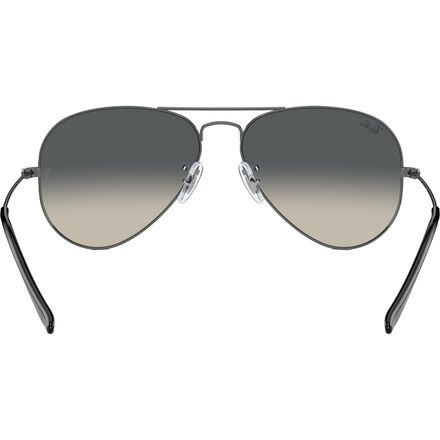 Aviator Large Metal Sunglasses - 4