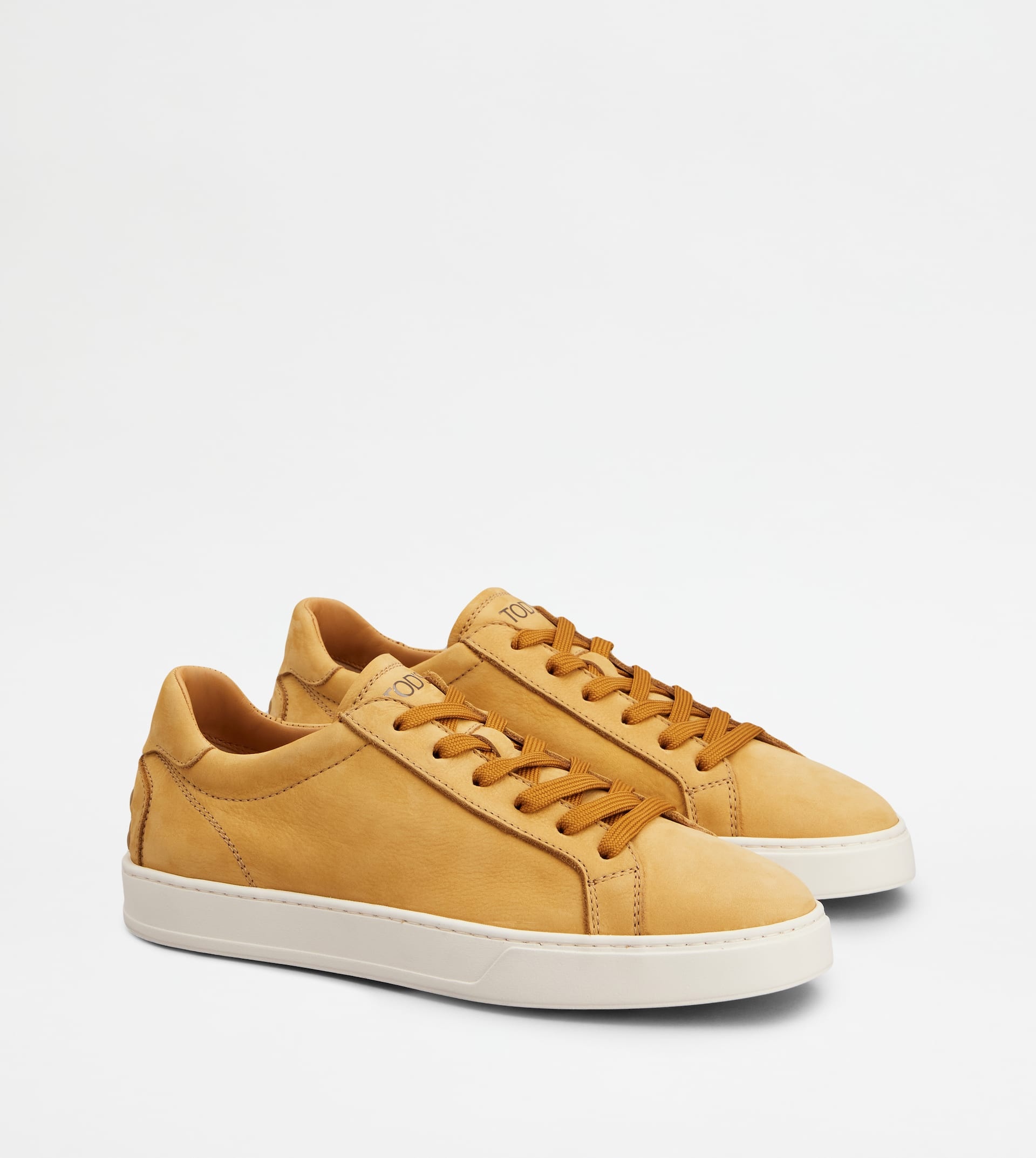 SNEAKERS IN NUBUCK - YELLOW - 2