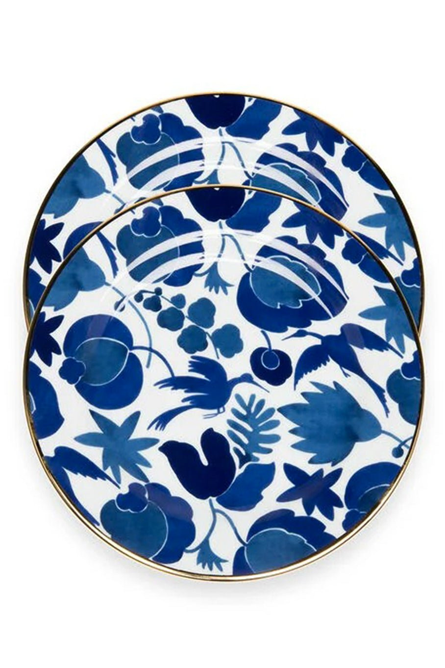 Dessert Plate Set of 2 - Wildbird Blu - 1
