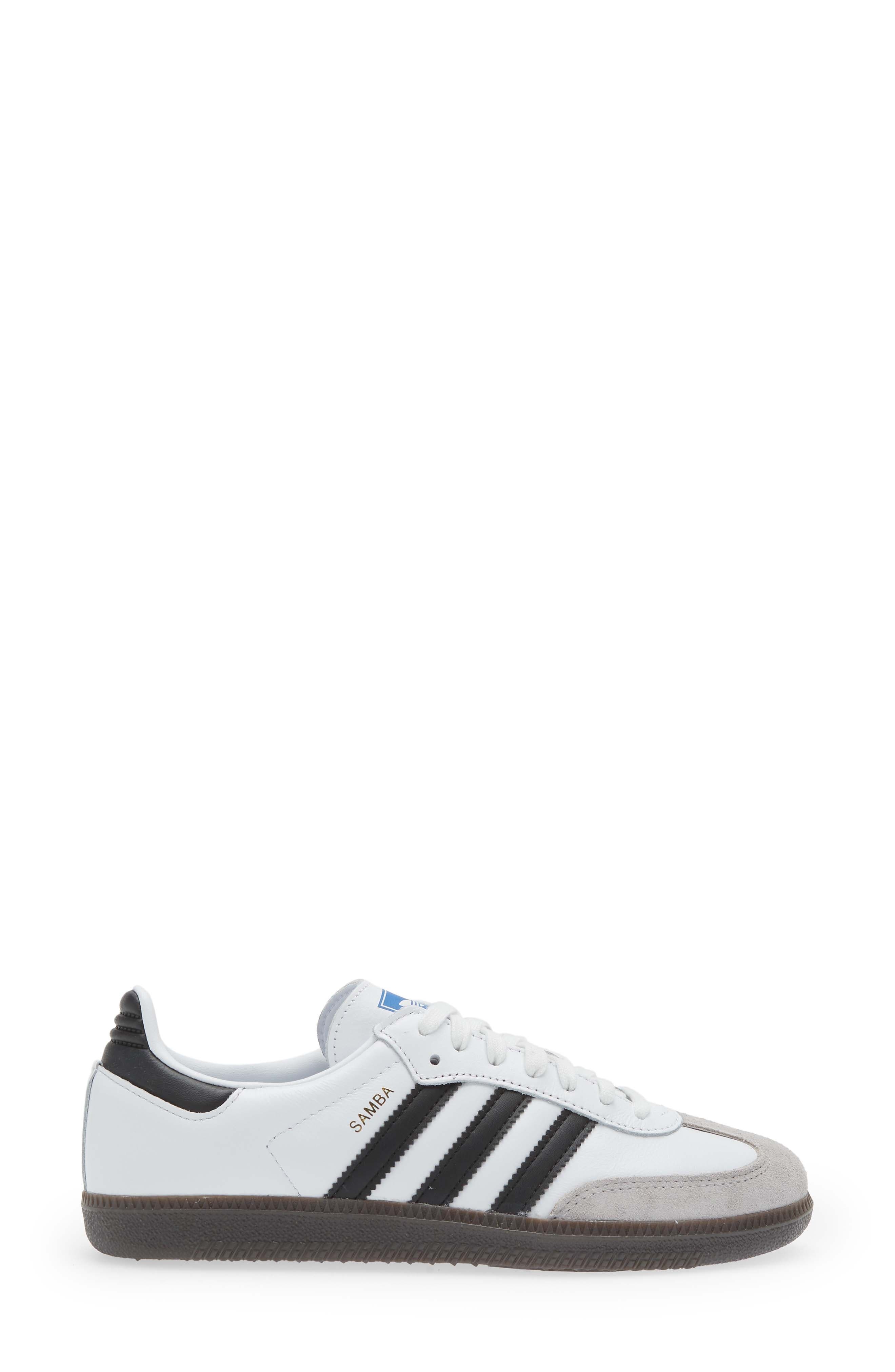 adidas Samba OG Sneaker in Ftwwht/cbl at Nordstrom - 3