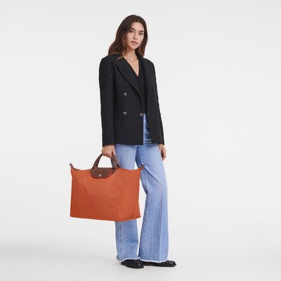 Longchamp Le Pliage Original S Travel bag Orange - Recycled canvas outlook