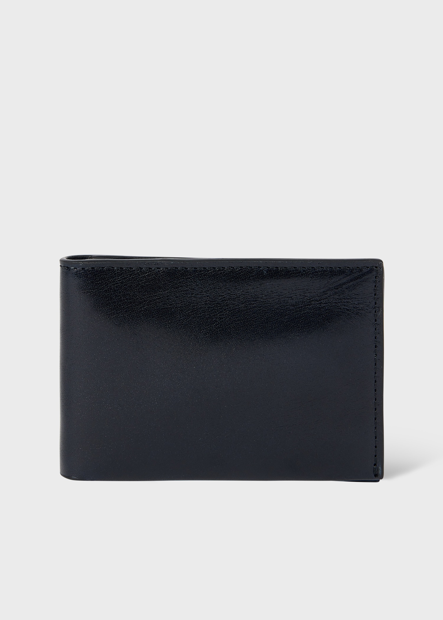 Navy Interior 'Signature Stripe' Trim Folded Card Holder - 2