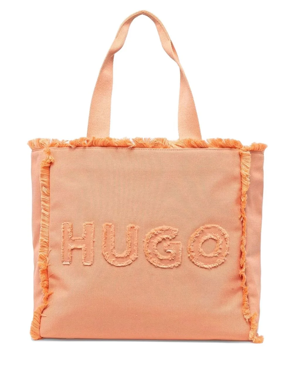logo-embroidered tote bag - 1
