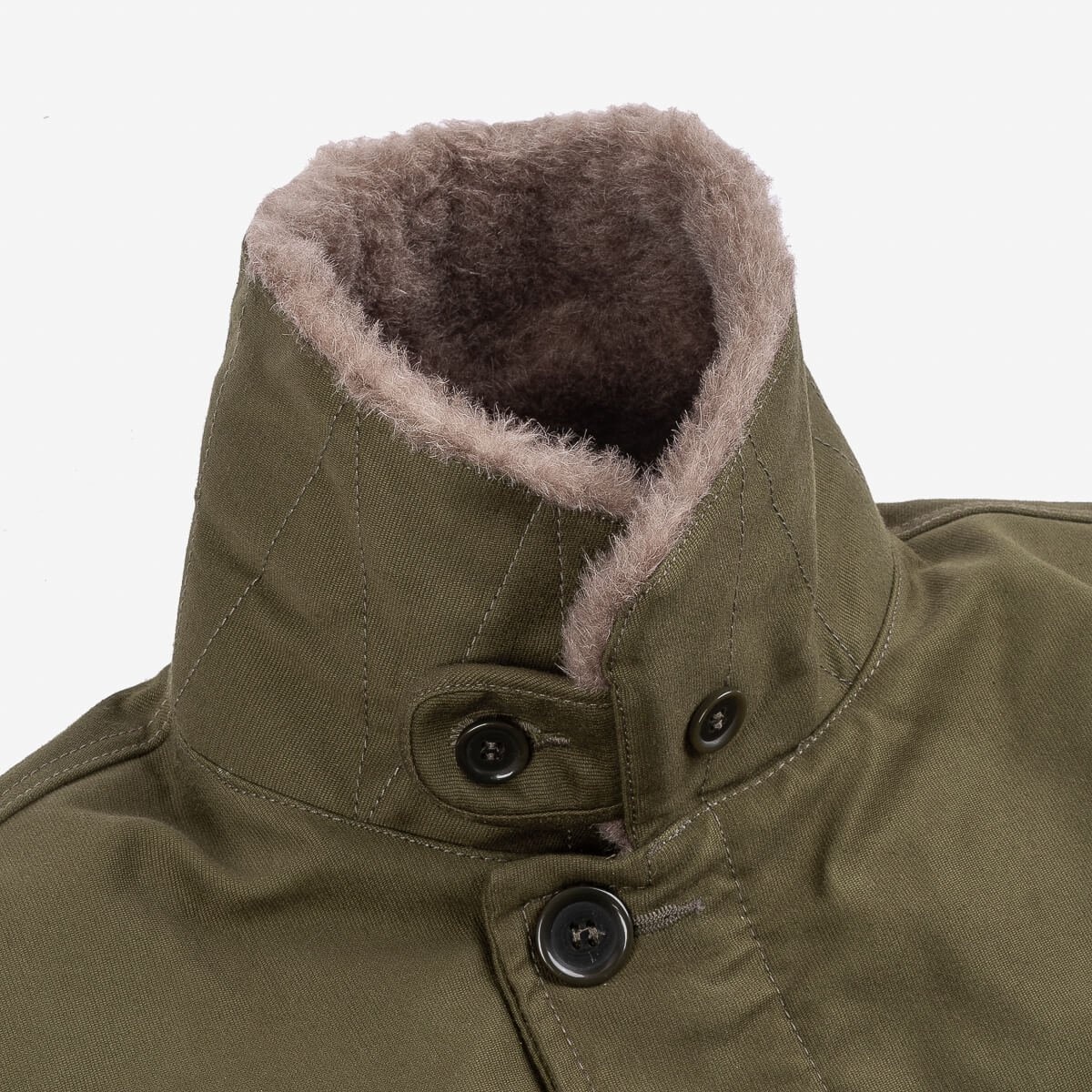 IHM-35-ODG Whipcord N1 Deck Jacket - Olive Drab Green - 12