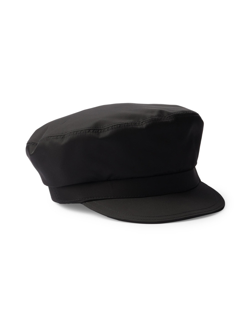 Men's Re-Nylon Newsboy Cap - Black 1