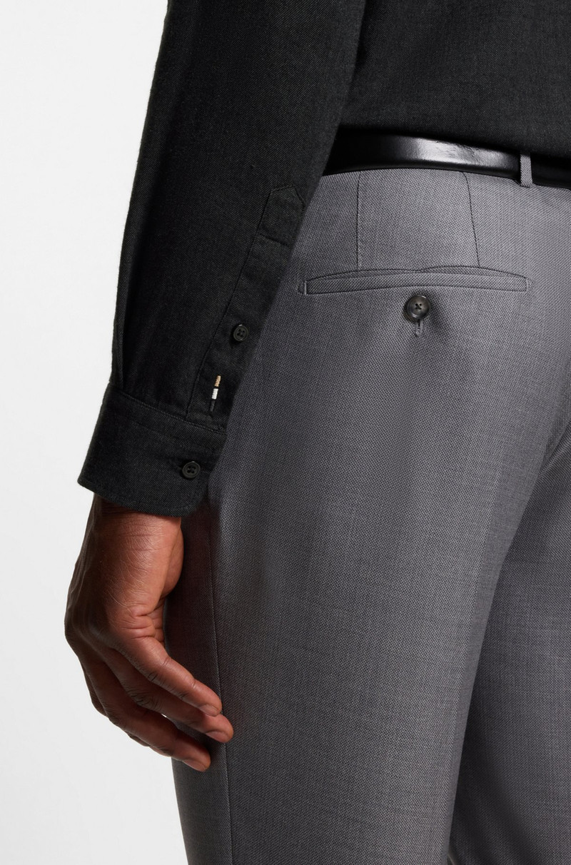 REGULAR-FIT SHIRT IN COTTON-BLEND FLANNEL 6