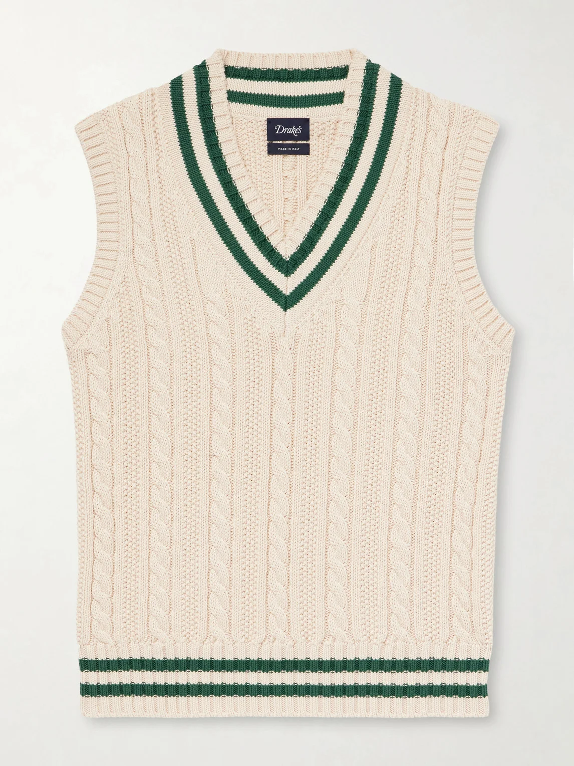 Cricket Knitted Cotton and Cashmere-Blend Vest - 1