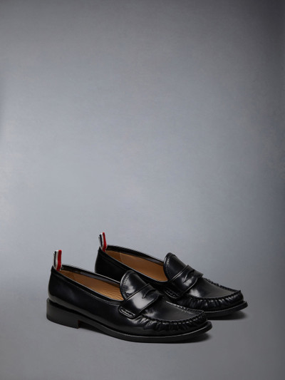 Thom Browne Spazzolato Pleated Varsity Loafer outlook