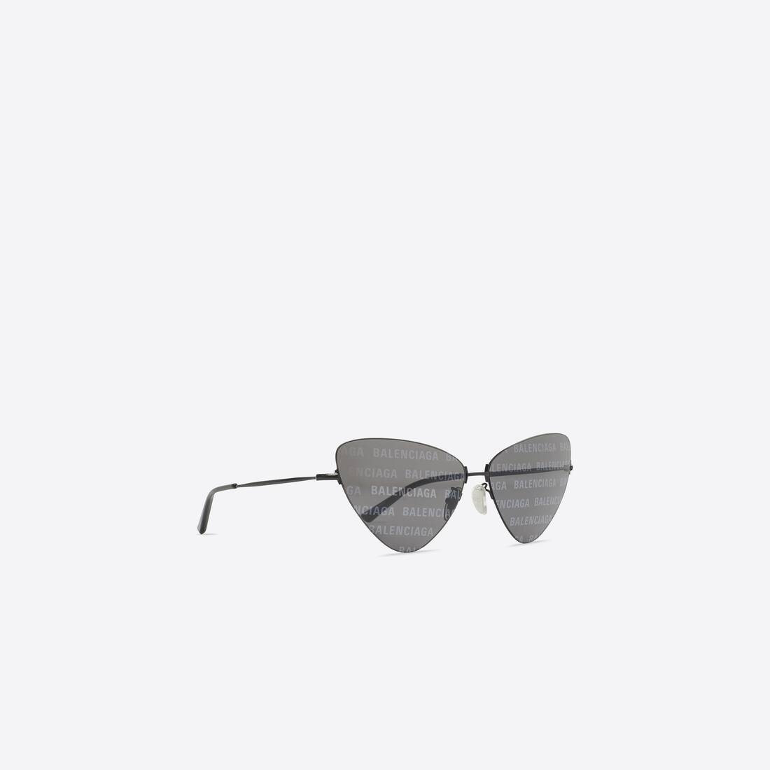 Women's Invisile Xxl Cat Sunglasses in Grey - 3