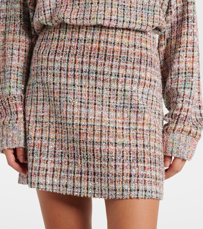 checked mini skirt 4