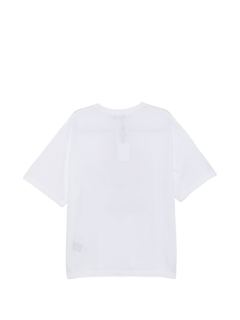 We11done teddy-print T-shirt outlook