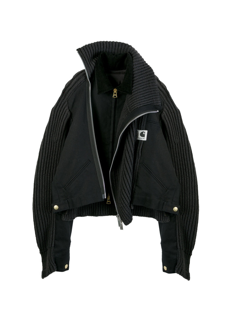Carhartt WIP Duck x Wool Knit Blouson 1