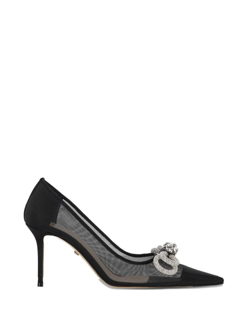 bow embellished heeled sandals 1