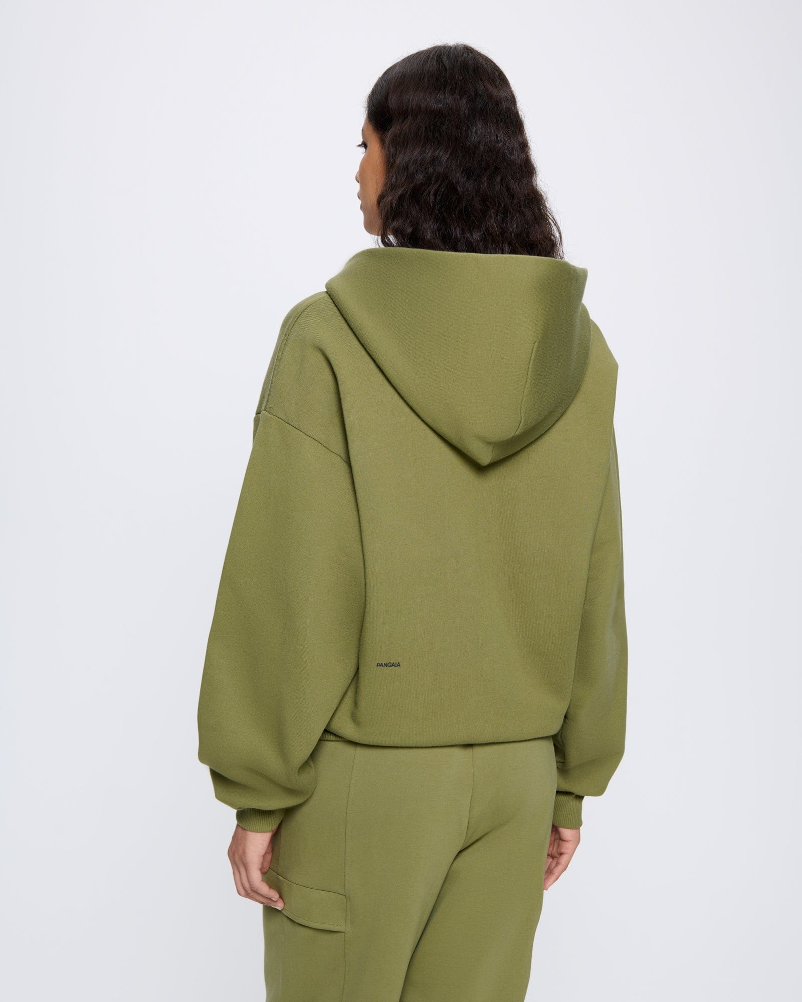 Womens DNA Heavyweight Zipped Hoodie - Highland Green - 4