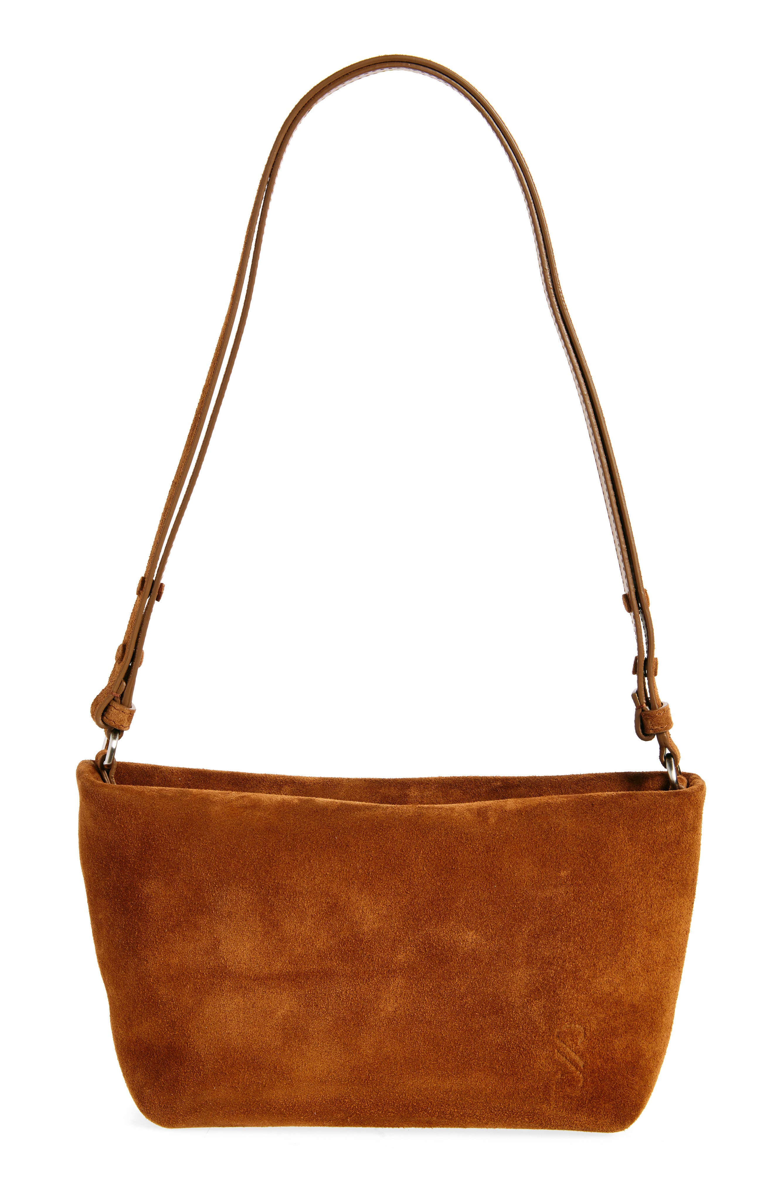 Proenza Schouler Bond Suede Shoulder Bag in Saddle at Nordstrom - 4