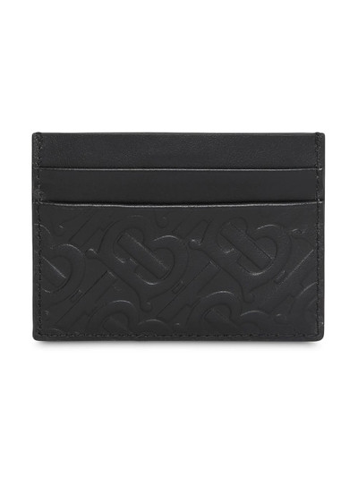 Burberry Monogram Leather Card Case outlook