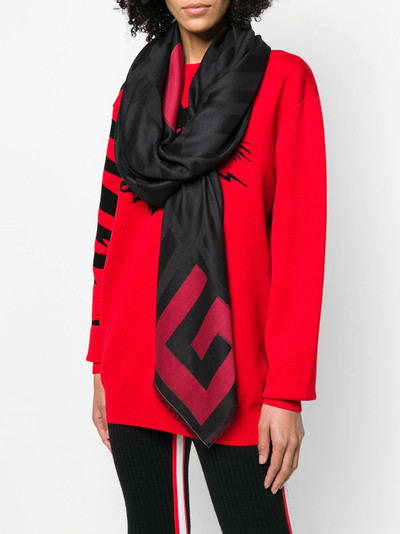 Givenchy long logo scarf outlook