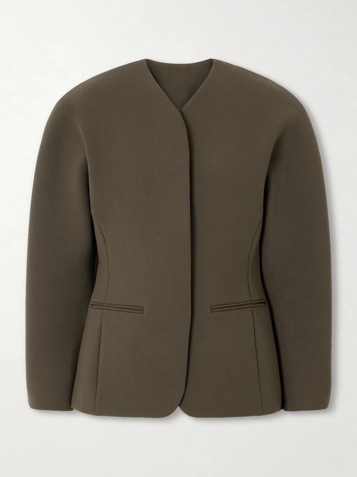 The Ovalo Grain De Poudre Jacket - 1