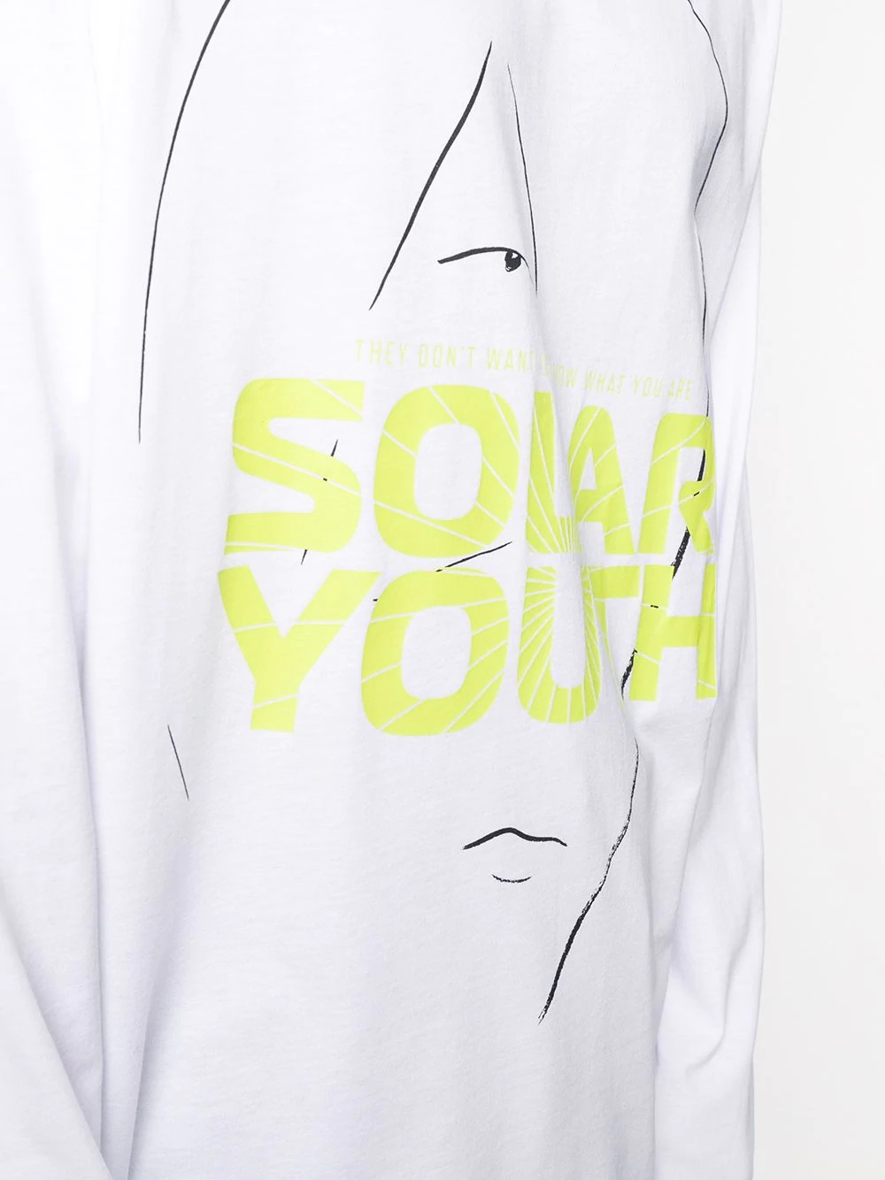 Solar Youth print long-sleeved T-shirt - 5