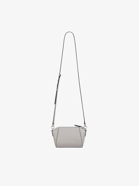 NANO ANTIGONA BAG IN GRAINED LEATHER - 3