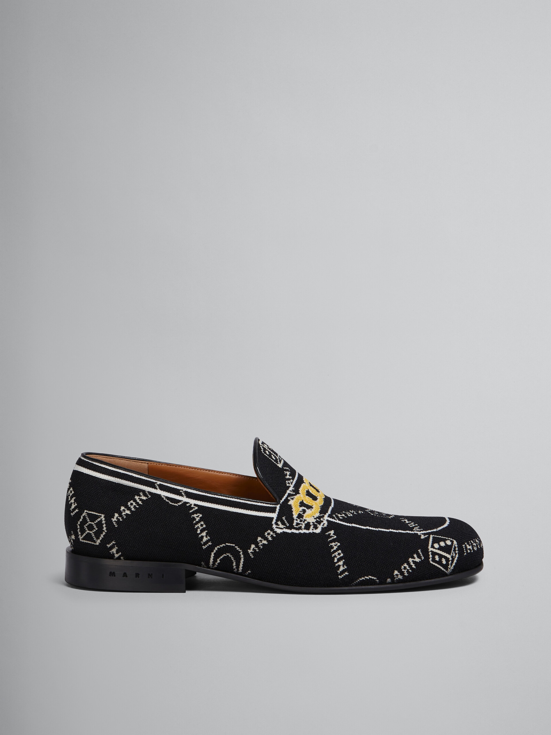 MARNIGRAM TROMPE L'ŒIL JACQUARD MOCCASIN - 1