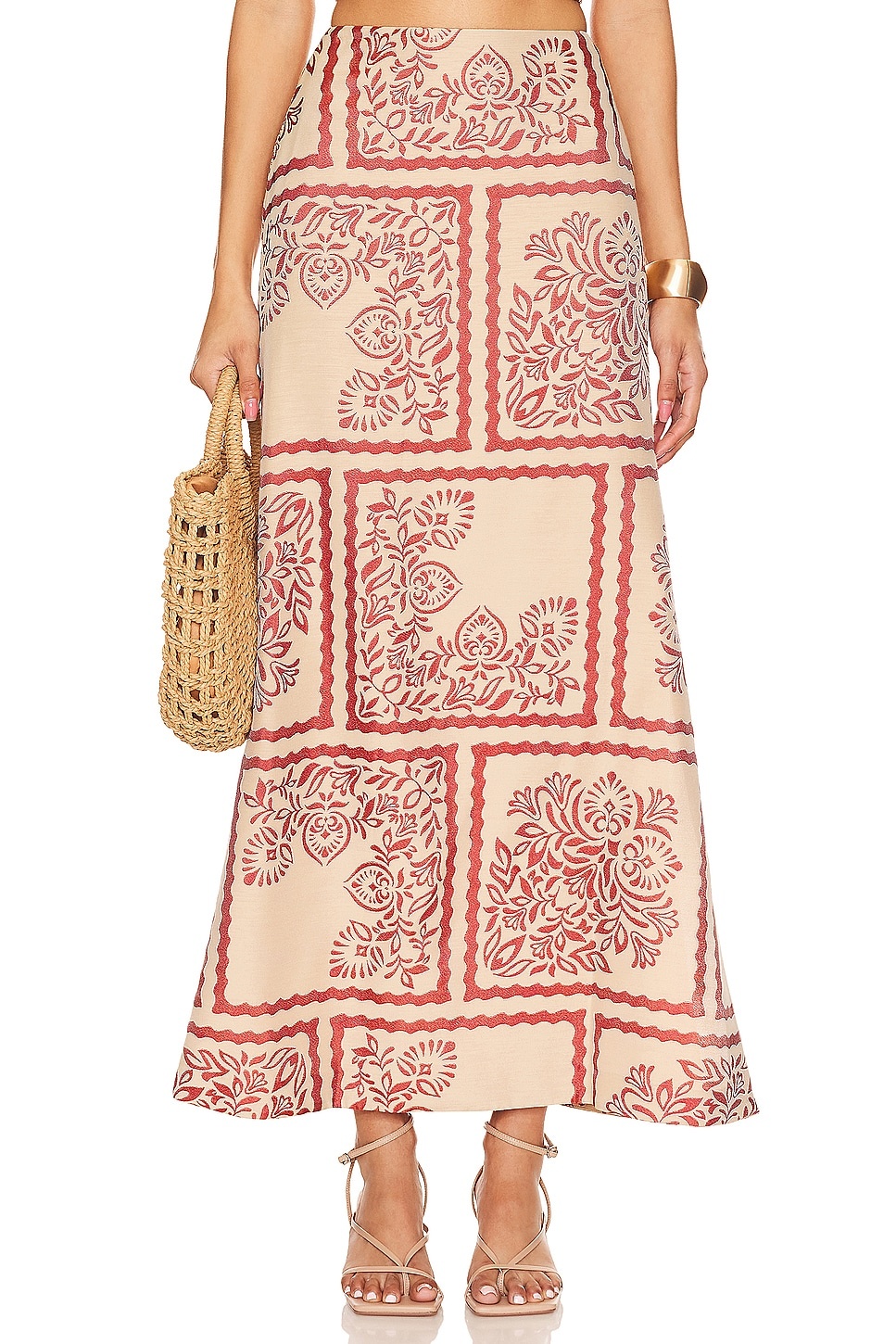Palm Bliss Maxi Skirt - 1