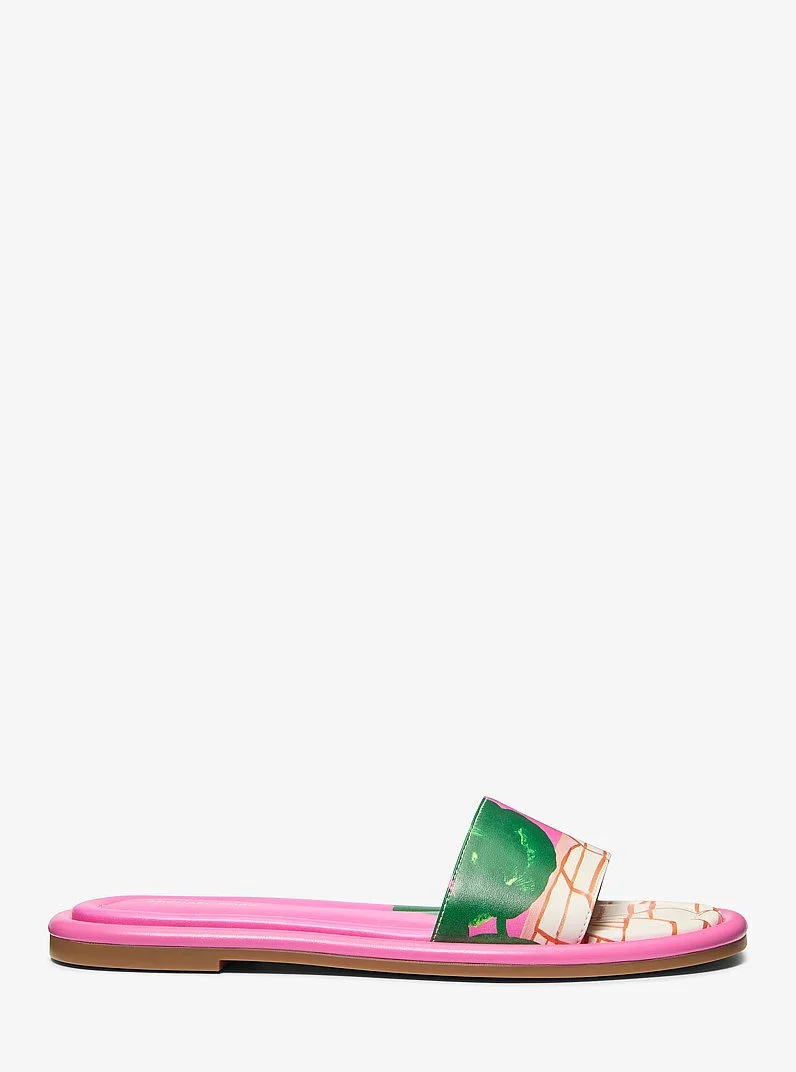 Michael Kors X Christina Zimpel Dana Slide Sandal - 1