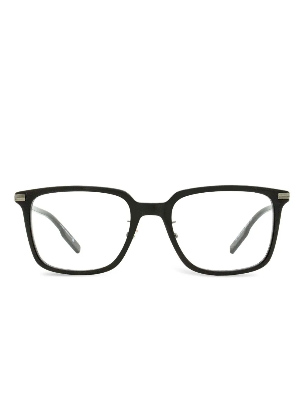 stepped browline square glasses - 1