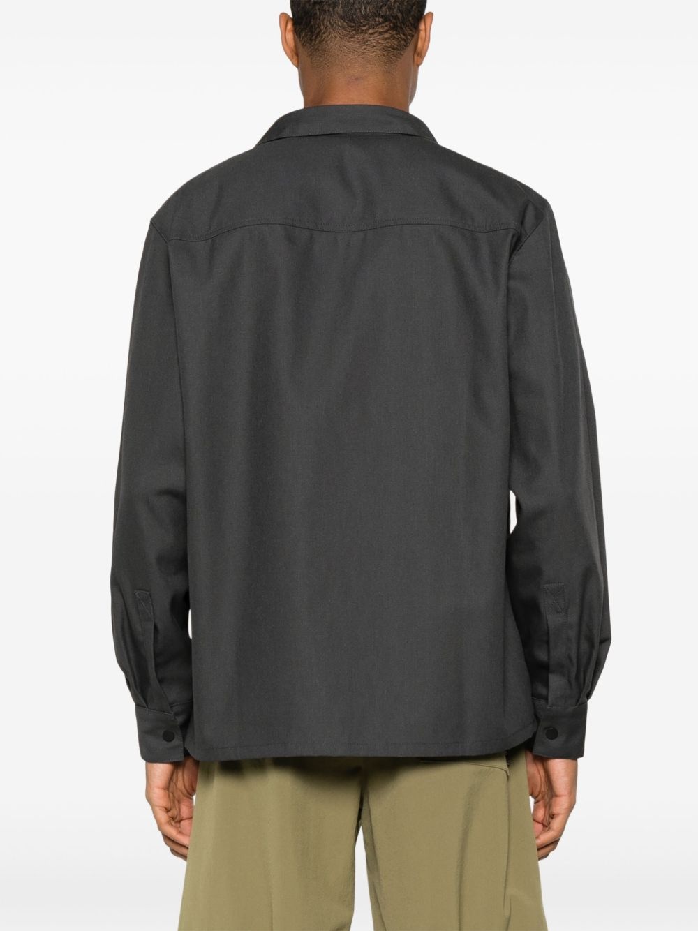 long-sleeves cotton shirt - 4