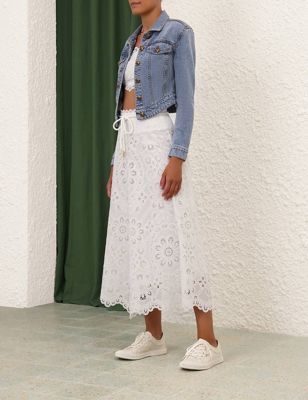 OTTIE FLARED SKIRT - 8