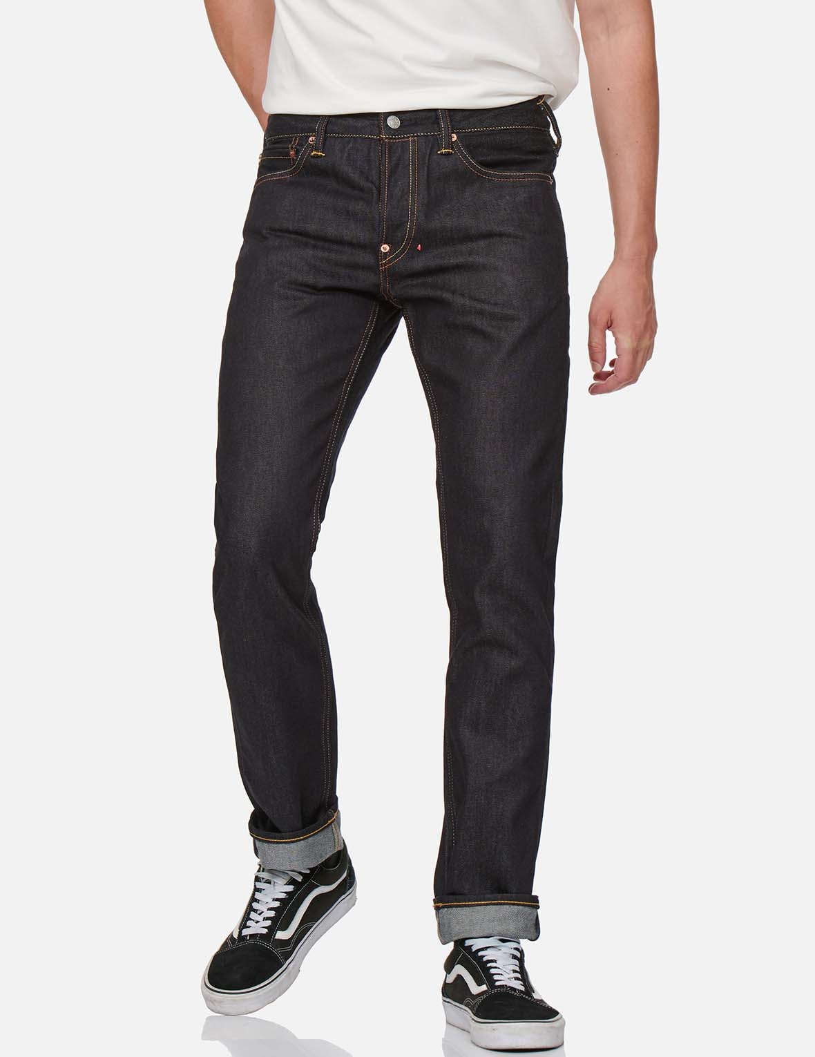 SEAGULL AND KAMON PRINT SLIM FIT JEANS #2010 - 4