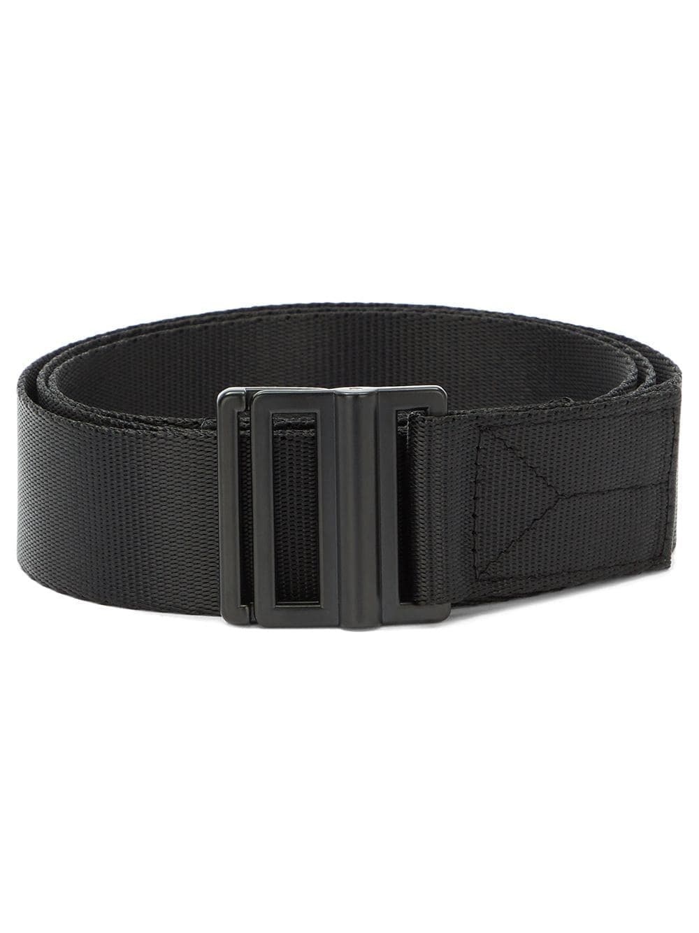 logo-print belt - 1