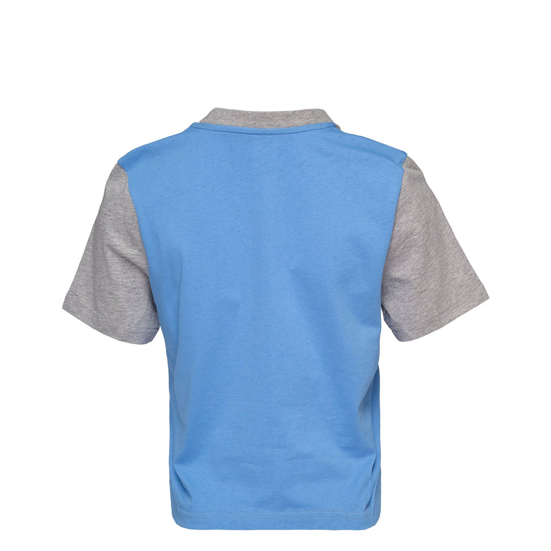 Anchor Embroidery Panelled Tee - 2