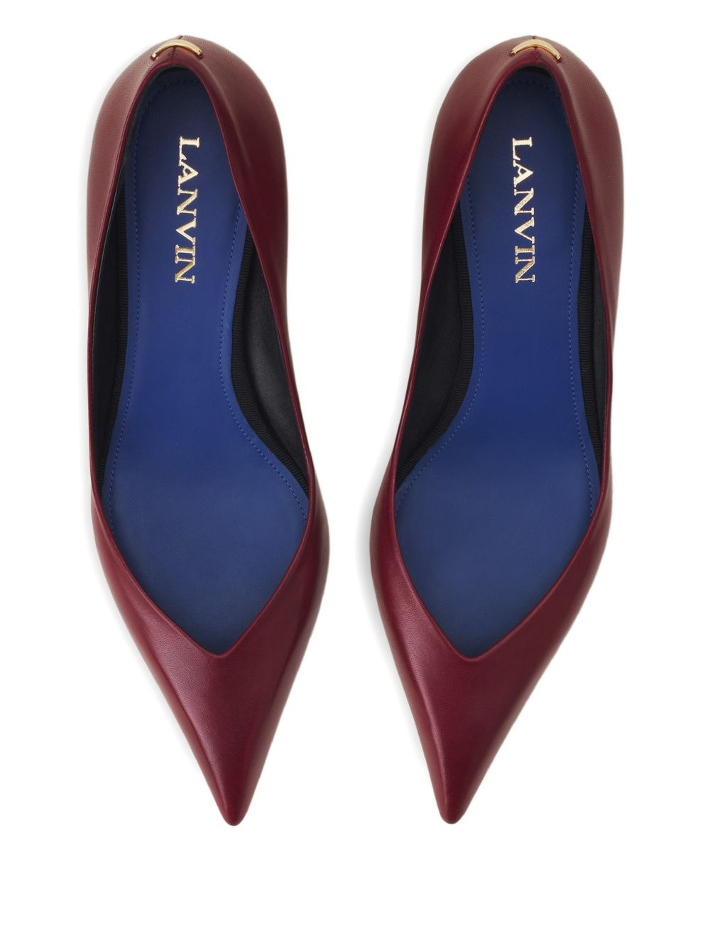 sculpted-heel pumps - 4