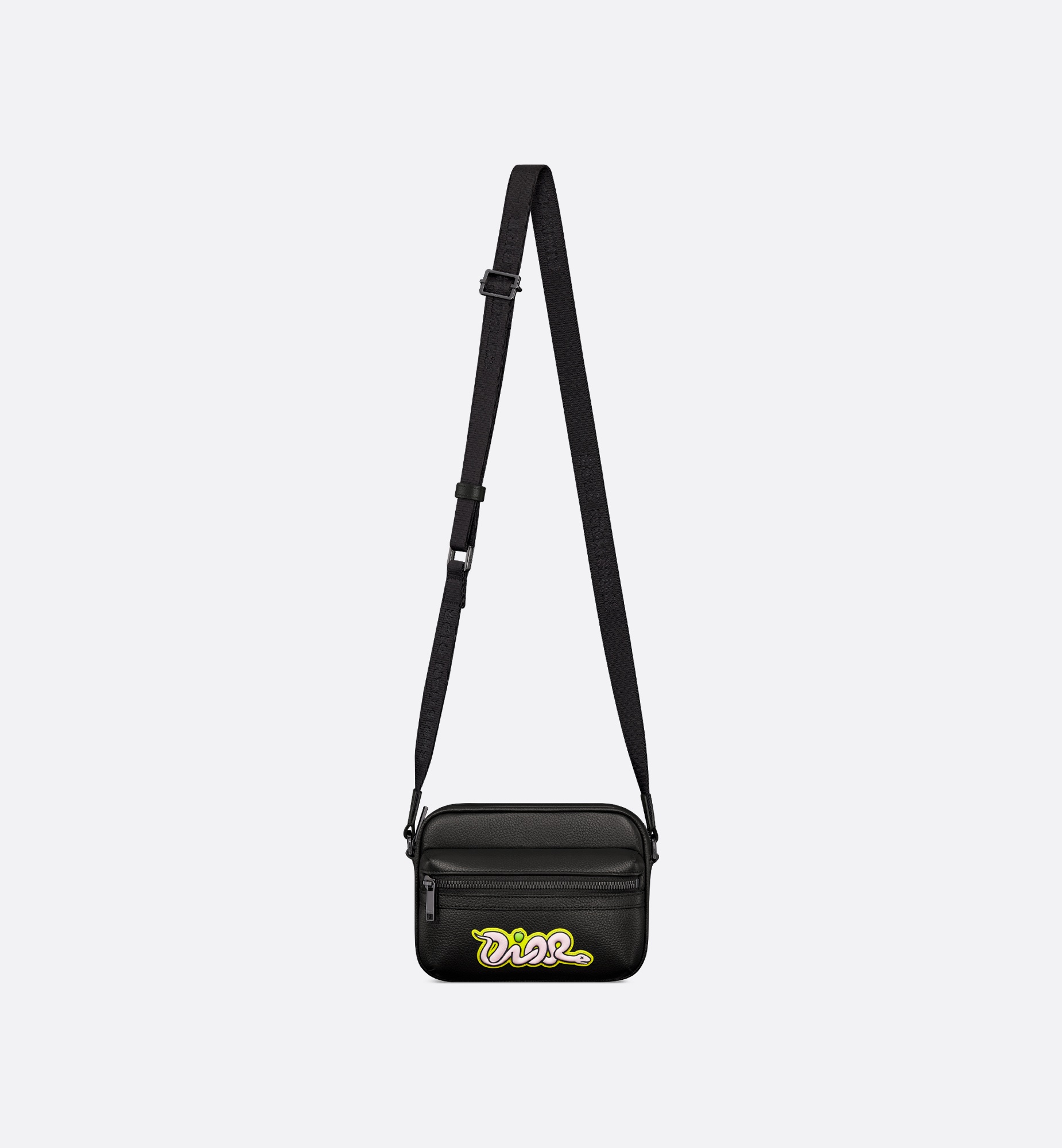 DIOR AND KAWS Mini Rider 2.0 Zipped Messenger Bag - 7