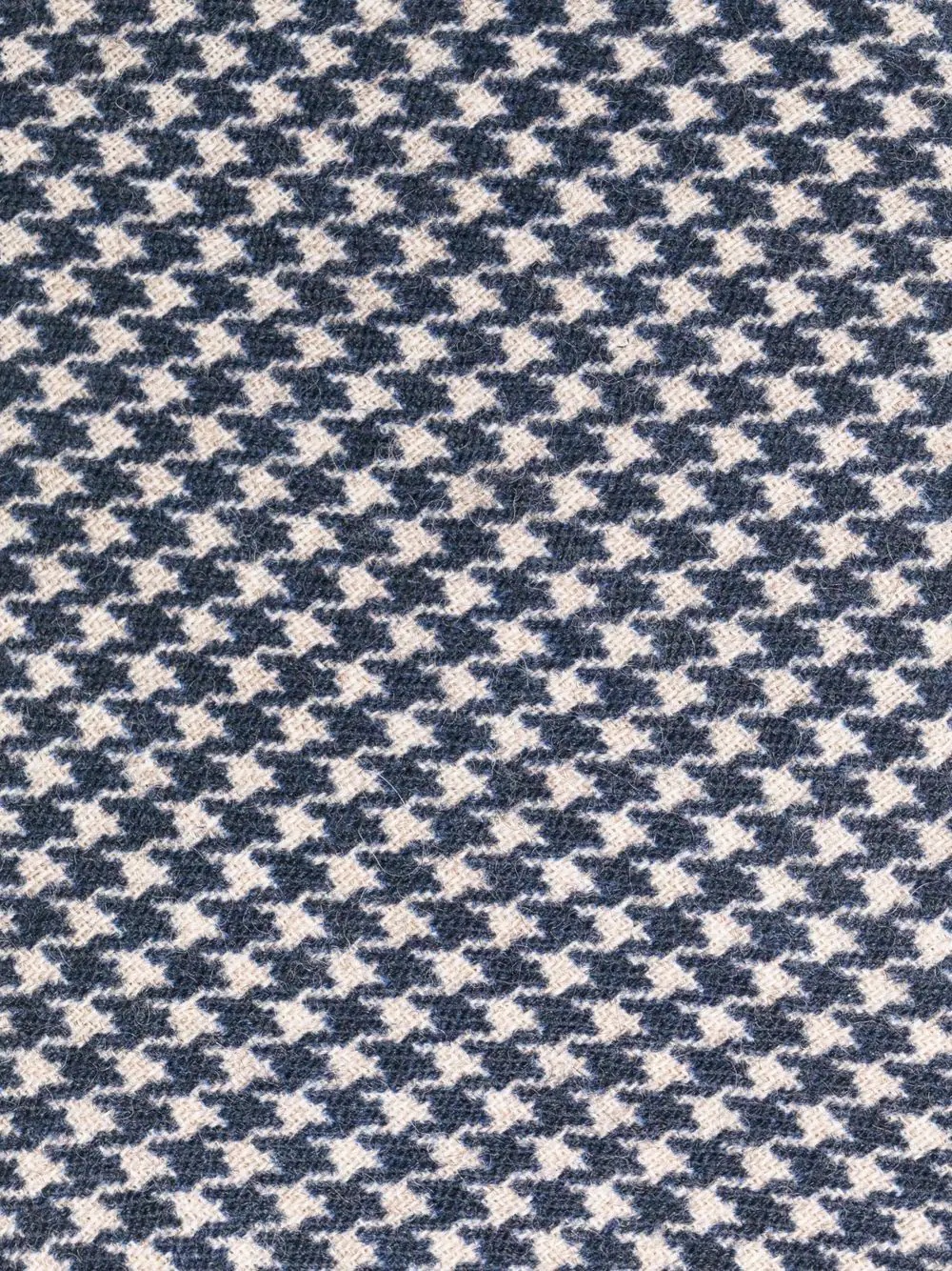 houndstooth-print tie - 2